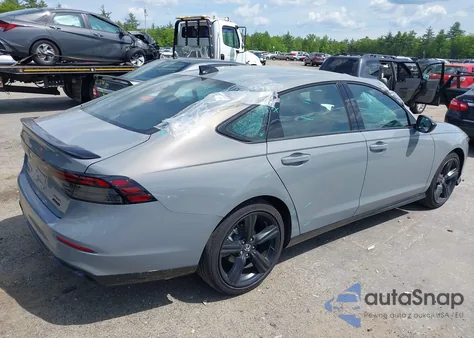 2025 Honda Accord Hybrid Sport-L from USA, damaged, VIN 1HGCY2F70SA012265